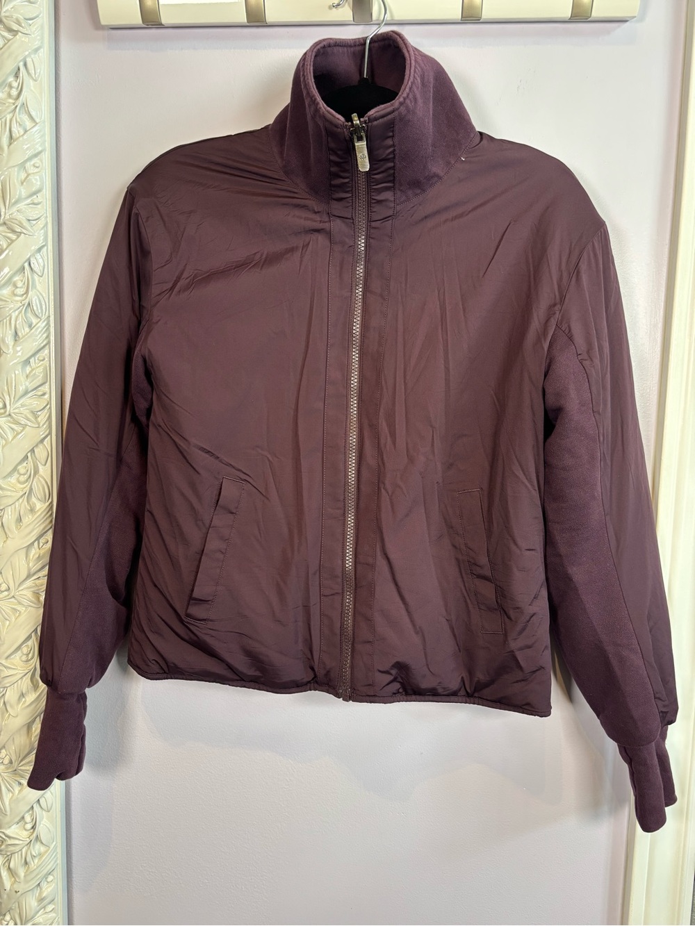 lululemon athletica Plum Purple Bomber Jacket